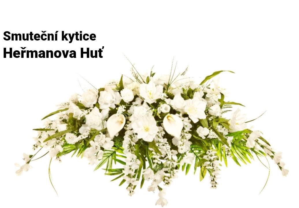 Smuteční kytice Heřmanova Huť
