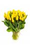 48 žlutých tulipánů (čtyřicet osm žlutých tulipánů). Kytice ze 48 žlutých tulipánů.