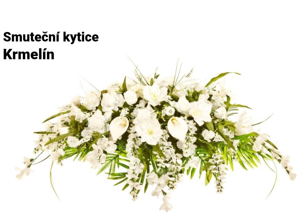 Smuteční kytice Krmelín